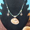 collier agate verte Collier en Agathe verte et Tortues marines